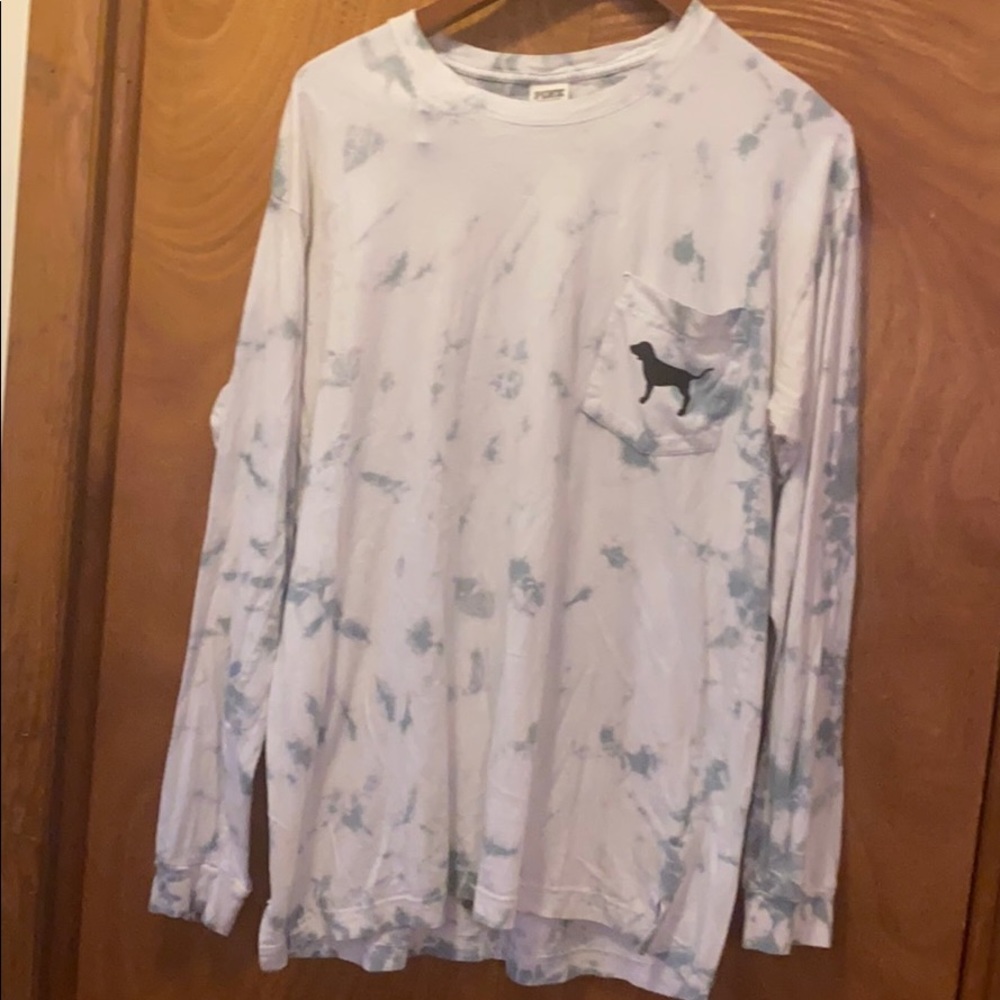 Pink oversized long sleeve
